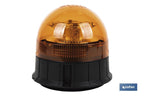 Pirilampo led laranja | Homologação ECE R65 | Para suporte com íman ou com parafuso 12/24 V | Classificação de proteção IP: IP
