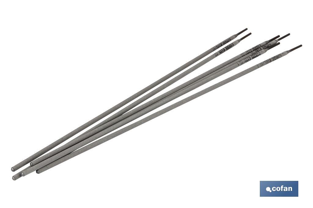 BLISTER DE ELÉCTRODOS INOX E-316L Ø2,5MM 10 UNI