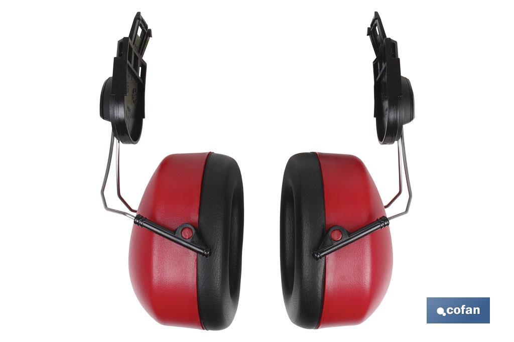Protetores de ouvido anti-ruído | Para capacete de OBRA | SNR-25.9 dB