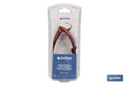 Blister Óculos de Segurança Anatómicos | UNE-EN 166 F | Modelo Roja | Lentes de proteção Raios UV