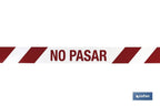 Fita de Sinalização NÃO PASSAR