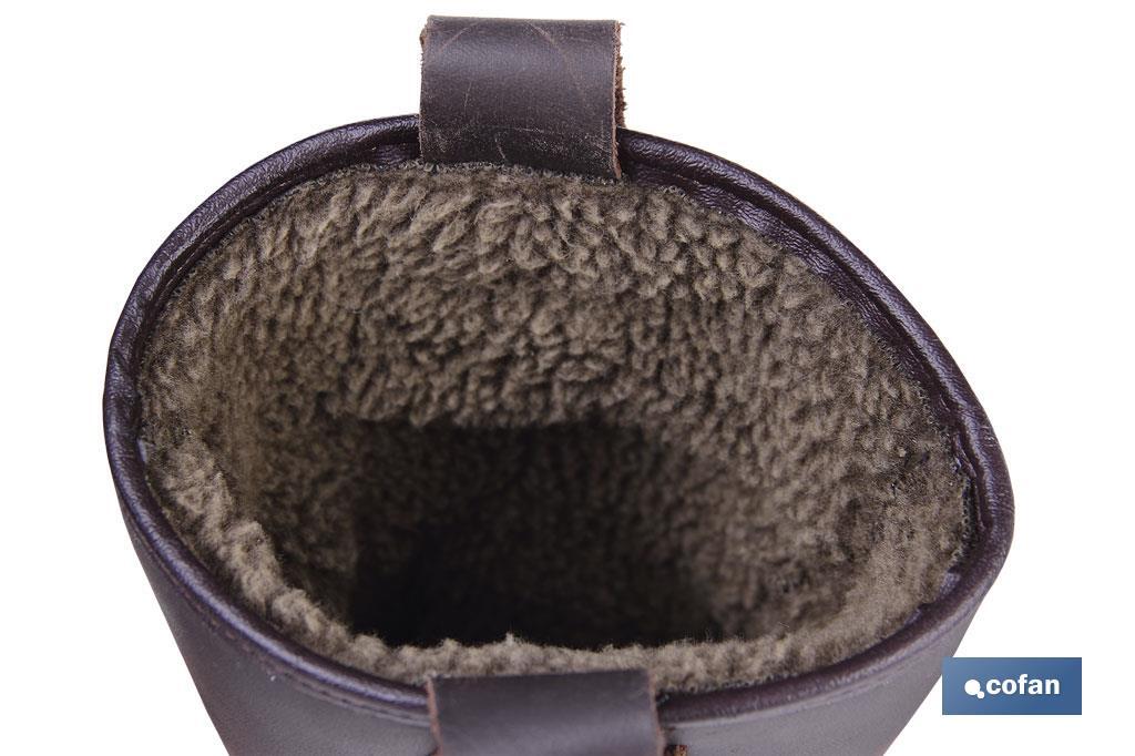 Bota de Pele | Forrada | Segurança S3 | Modelo Megan | Calçado de segurança | Cor Castanha