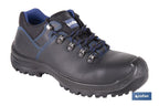Sapato de Pele | Segurança S-3 | Modelo Apolo | Biqueira de Carbono Light | Cor negro