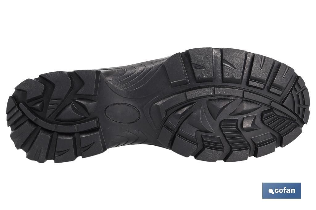 Bota de Montanha Castanha | Tamanhos desde o 37 ao 47 | Bota de Pele Nobuck para Trekking