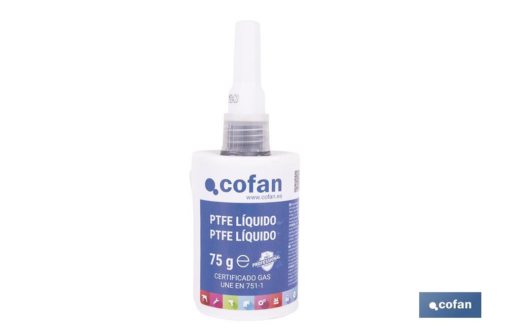 PTFE líquido | Embalagem 50 ml | Selador para tubagens