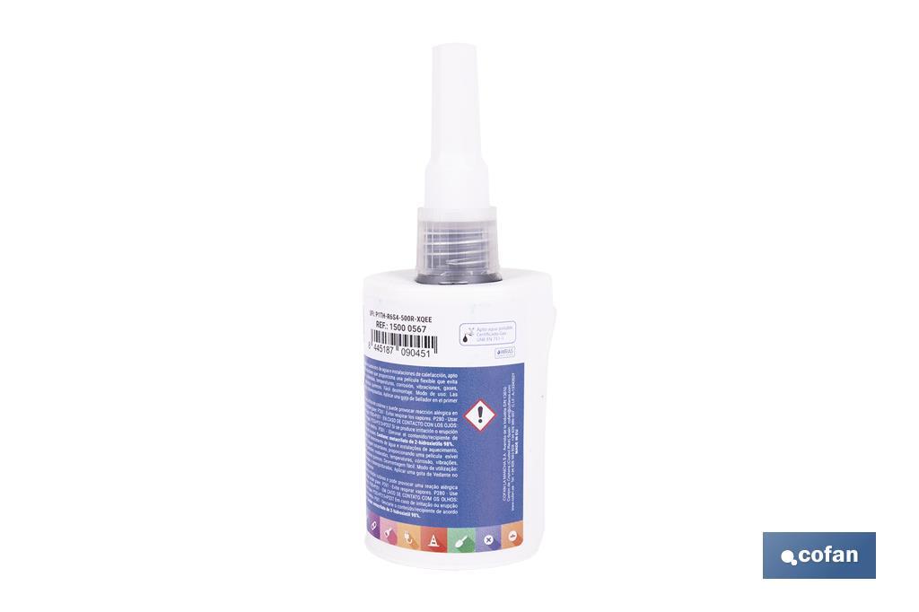 PTFE líquido | Embalagem 50 ml | Selador para tubagens