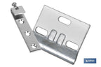 kit de Suporte para Armários | Acabamento Zincado | Medida: 60mm