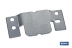 Chapa de Fixação | Unir partes de Mobiliario Pesado | Medidas: 100 x 47 mm
