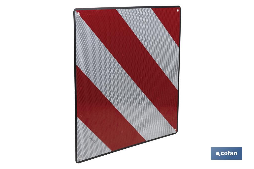 Placa V20 de carga saída de ABS homologada | Adequado para qualquer veículo