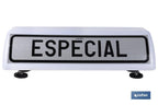 Sinal de aviso de acompanhamento de veículo especial V21 | Material: resina