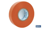Fita isoladora | 180 microns | Cor Laranja | 19 mm x 20 metros