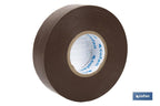 Fita isoladora | 180 microns | Cor Castanha | 19 mm x 20 metros