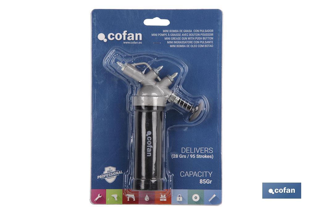 MINI BOMBA DE OLEO 85 GRAMOS COM BOTAO