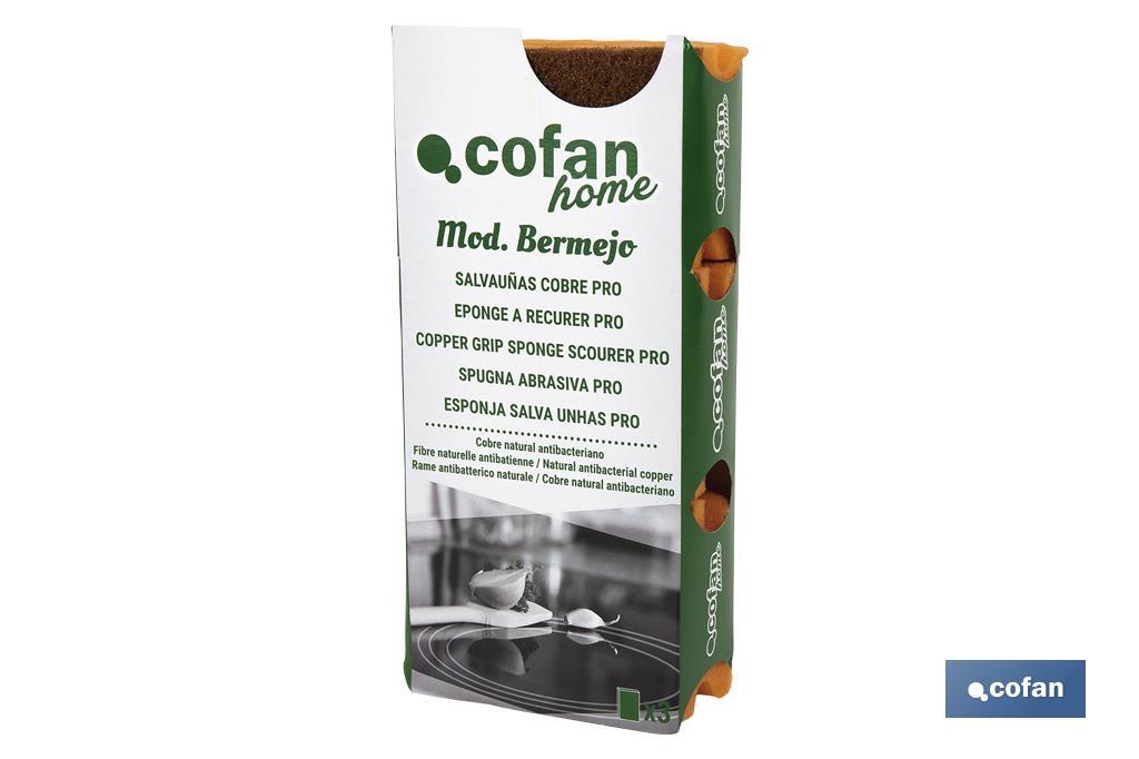 Pack de 3 esfregões antibacterianos