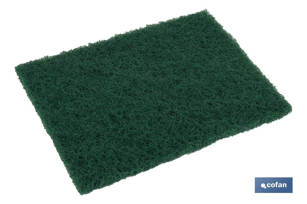 Pack de 4 esfregões verdes