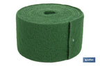 Rolo de esfregão verde