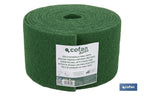Rolo de esfregão verde