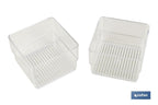 Set organizador de 5 peças I Medidas 30X23X8cm I cor transparente I venda unitária
