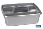 Organizador de limpeza | Cor Cinza | Medidas 39.5 x 29 x 16 cm