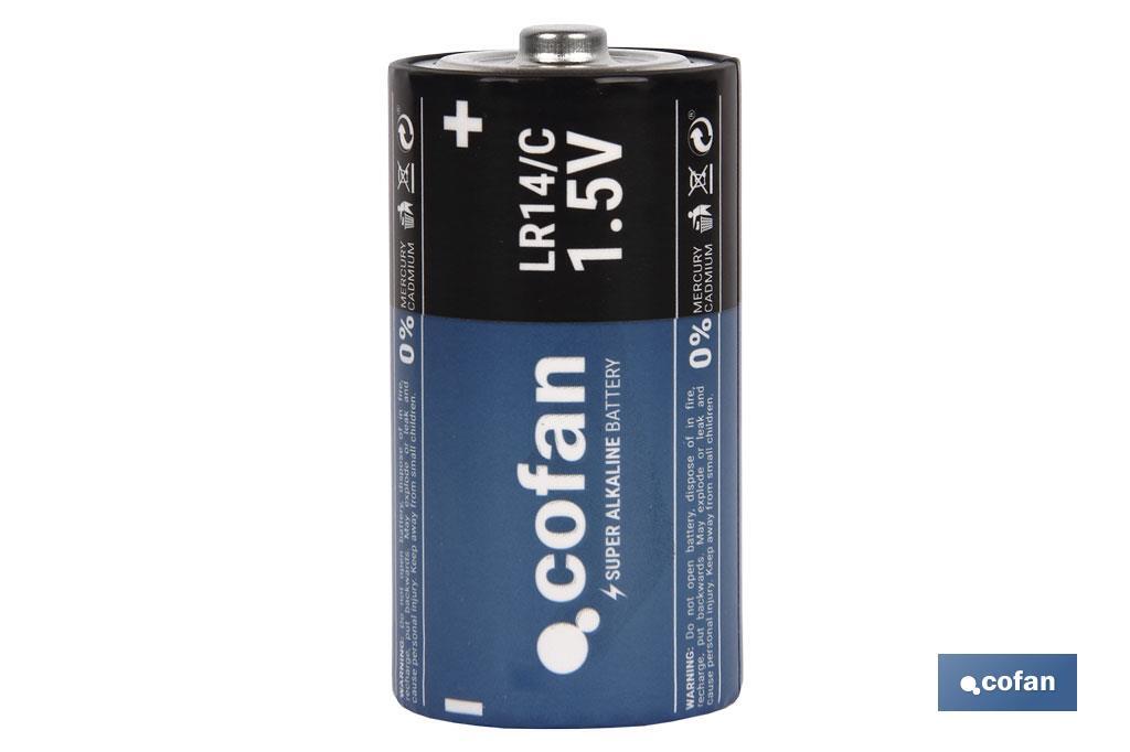 Pilhas Alcalinas - LR14 C/1,5V