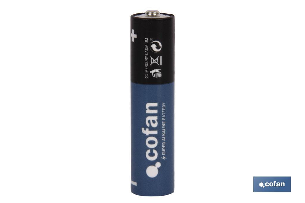 Pilhas Alcalinas - LR03 AAA/1,5V