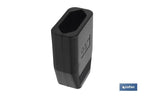 Ficha bipolar Femea | Cor preta | 10 A - 250 V