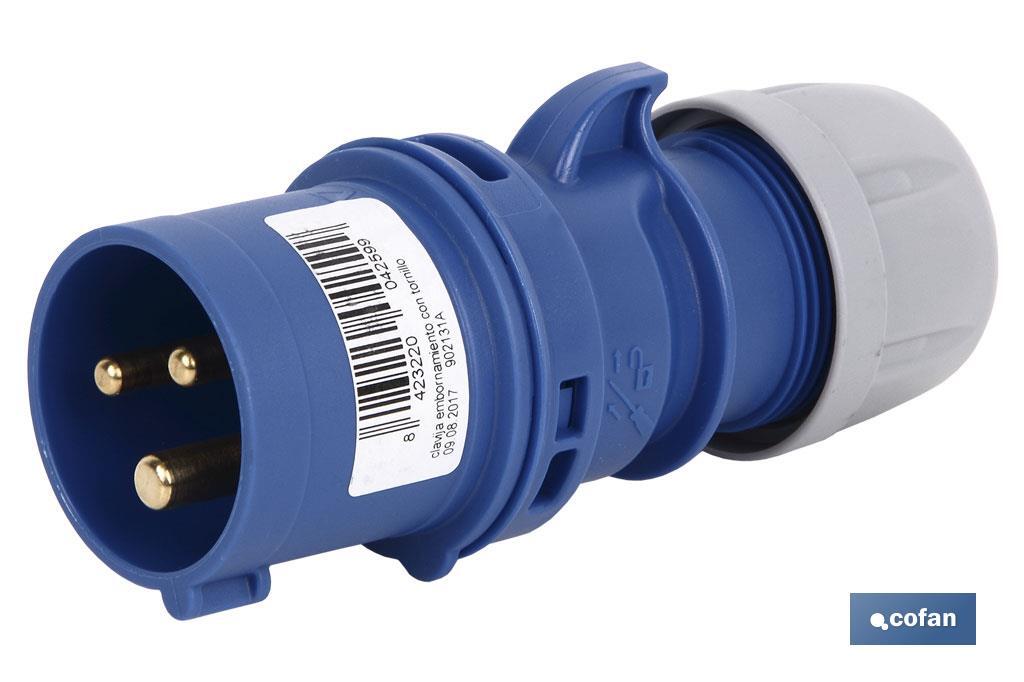 TOMADA FICHA 2P+T COM OBTURADOR ENTRADA USB
