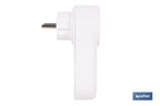 Ficha inteligente com USB e tipo C | Ligação WiFi e Bluetooth | Aplicação: Smart Life ou Tuya | Compatível com Alexa e Google | Controlo remoto, temporizador e segurança para crianças