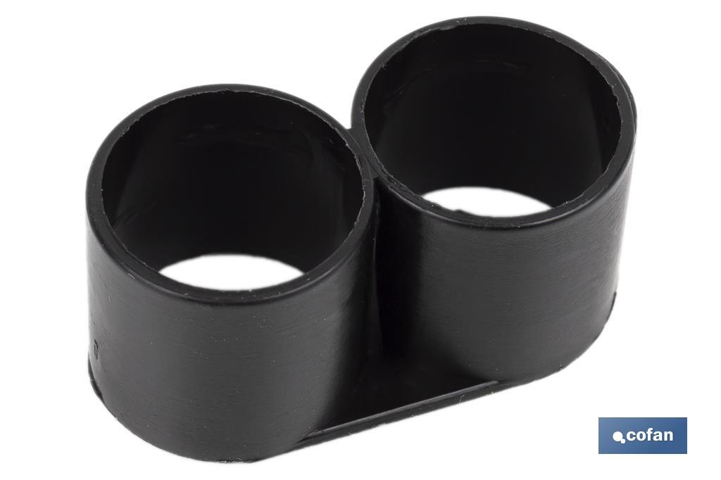Tampão duplo anel PE Ø16mm