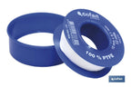 Rolo PTFE de 12mm x 0,10mm