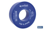 Rolo PTFE de 12mm x 0,10mm