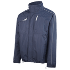 Parka ergonómica acolchoado e detalhes refletores