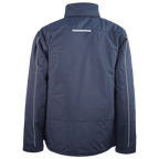 Parka ergonómica acolchoado e detalhes refletores